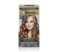 Jerome Russell Bblonde Highlighting Kit, Permanent Lightener, Permanent Blonde Bleach Hair Dye, Professional Results, With Avocado Oil, Lifts 8-9 levels - Highlighting Kit No 1
