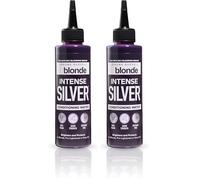 Jerome Russell Bblonde Intense Silver Conditioning Water - Brighten & Protect Blonde Hair Toner, Vegan & Sulphate Free, 150ml (Pack of 2)
