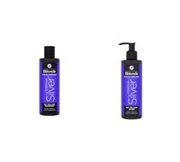 Jerome Russell Bblonde Intense Silver No More Yellow Duo - Includes Purple Shampoo and Blonde Hair Toner for Blonde Hair, Vegan & Sulphate Free