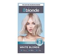 Jerome Russell Bblonde White Blonde Post Blonding Toner - Semi Permanent Hair Dye Kit for Pre Lightened & Blonde Hair with Brazil Nut Oil, No Ammonia & Vegan