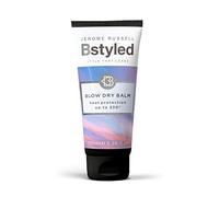 Jerome Russell BStyled Blow Dry Balm - Extend your Blow Dry & Keep Hair Moisturised, Heat Protection for Hair & Scalp Treatment, with Pomegranate & Turmeric, Vegan, 150ml
