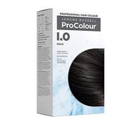 Jerome Russell ProColour Black 1.0 Permanent Hair Colour - Hair Dye for Full Grey Coverage, Shine & Colour Retention, Ammonia Free Hair Dye with Brazil Nut Oil