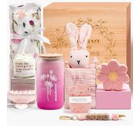 Jeroseko New Mom Gifts, Care Package For New Moms After Delivery Pregnant Gift Basket, First Time Mother's Day Gift, Spa Gifts