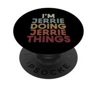 Jerrie Name Jerrie Personalized Name First Given PopSockets Adhesive PopGrip