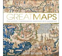 Jerry Brotton Great Maps Hardback Book in White Jerry Brotton White
