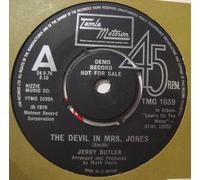 Jerry Butler - the devil in mrs. jones 45 rpm single