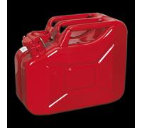 Sealey Metal Jerry Can 10l Red