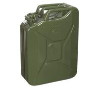Jerry Can 20L - Green - Sealey JC20G New