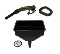 Jerry Can Accessory Bundle Premium Metal Spout Rubber Seal Heavy Duty Funnel Pegdev Black One Size