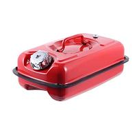 Jerry Can, Petrol, Diesel, Fuel Can Metal 5L-20L Horizontal Fuel Tank, Red Metal Gasoline Can, Portable Backup Gasoline Container - For Motorcycle SUV ATV Dirt Bike Car Boat Vehicle (Size : 5L)
