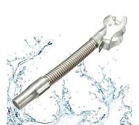 Jerry Can Spout Silver Flexible Easy Pouring Air Tight Locking Petrol Can Fitting Fuels Can Spout,Long-Nose Flexible Can Pipe Oil Pourer Jerry Can Nozzle