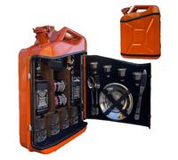 Jerry Can Whiskey Bar Cabinet - Personalized Mini Drinks Cabinet Portable Bar for Men - Original Custom Small Bar - Unique Design