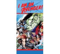 Marvel Avengers Beach Bath Towel 70 x 140 cm 100% COTTON Thor Hulk Cap