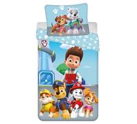 Jerry Fabrics Children's Bed Linen Paw Patrol Ryder Chase Marshall Rubble Skye Everest Liberty Dogs Animals Duvet 140 x 200 + Pillow 70 x 90 cm 100% Cotton