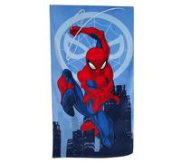 Jerry Fabrics Children's Hand Towel, Bath Towel, Beach Towel, Shower Towel for Boys, 100% Cotton, 70 x 140 cm (Spiderman)