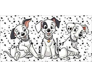 Jerry Fabrics Disney 101 Dalmatian Lucky Bath Towel 70 x 140 cm Multi-Coloured