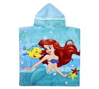 Jerry Fabrics Disney Ariel Children's Bath Poncho with Hood 50 x 115 cm, Colourful