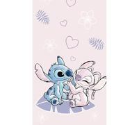 Jerry Fabrics Disney Lilo and Stitch Beach Bathroom Sport Holiday Towel For Kids, Children Pink