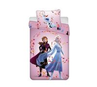 Jerry Fabrics Frozen Children's Bedding Set - Duvet Cover 140 x 200 cm and Pillowcase 60 x 80 cm - Cotton Oeko-Tex Standard - for Girls - Frozen
