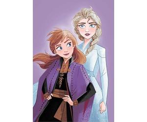 Jerry Fabrics Frozen Elsa Anna Fleece Blanket 100 x 150 cm - Super Soft & Comfy Naptime Throw Blanket for Children & Toddlers