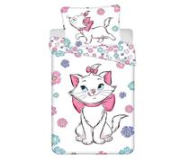 Jerry Fabrics Marie Aristocats Children's Bed Linen Duvet Cover Reversible Bed Linen 140 x 200 cm Cotton Oeko-Tex