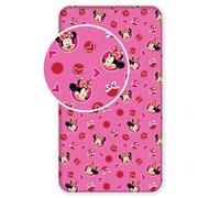 Jerry Fabrics Mickey and Friends Character Fitted Sheet, Cotton, Multi-Colour, Single