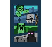 Jerry Fabrics Minecraft Blanket for Kids Boys Bedroom Accessories Fleece Throw for Children