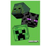 Jerry Fabrics Minecraft The Mobs Fleece Blanket 150 x 100 cm for Kids Boys Bedroom Accessories Fleece Throw for Children