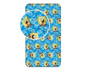 Jerry Fabrics Spongebob Sponge Bob Squarepants Flat Sheet 90 x 200 + 25 cm
