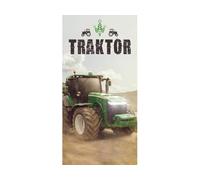 Jerry Fabrics Tractor Bath Towel Beach Towel Tractor 70 x 140 cm