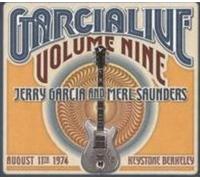 JERRY GARCIA & MERL SAUNDERS: GARCIALIVE VOL NINE: AUGUST 11TH 1974 KEYSTON - CD