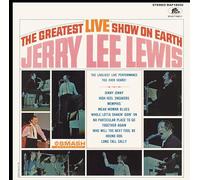 JERRY LEE LEWIS - GREATEST LIVE SHOW ON EARTH - Vinyl Record - K72z