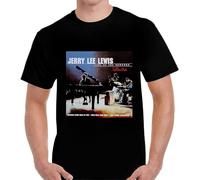 Jerry Lee Lewis Tee Live at The Star Club, Hamburg 1964 Shirt VTG Tshirt Rare!!(X-Large)