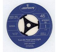 JERRY LEE LEWIS - turn on your love light 45 rpm single