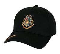 Jerry Leigh Harry Potter Hogwarts Emblem Baseball Cap Black, Black, One size