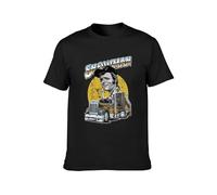 Jerry Reed Snowman Smokey and The Bandit Mens T-Shirt Casual Cotton Tees Black Tops L