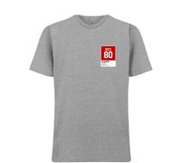 Jerry Rice 80 Jersey Frame Men's T-Shirt - Gray / 2XL