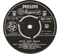 Jerry Vale Jo Stafford Rosemary Clooney Frankie Laine - Guys And Dolls [7-inch Record]