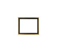 Jerry's 3/4 Core Floater 3 Pack Frames for Canvas Artwork Display 18x24 - Black/Antique Gold- Perfect for Home Wall Decor Bedroom Wall Art Living Ro