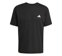 adidas Men's Workout Essentials FEELREADY 3 Stripes T-Shirt, Black/White, S