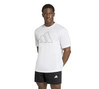 Adidas Workout Essentials Feelready Logo Short Sleeve T-shirt White 3XL / Regular Men