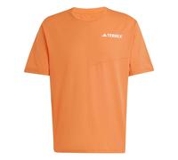 adidas Men's Terrex Multi Climacool T-Shirt, semi Impact Orange, M