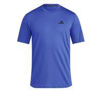 adidas Mens Train Essentials T-Shirt - Blue, Semi Lucid Blue/Black, Size 2Xl, Men Emi Lucid Blue/Black
