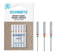 (Jersey (Ball Point), Size: Assorted 70/10, 80/12 and 90/14) Schmetz Sewing Machine Needles, 5pk