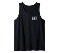 Jersey City New Jersey 201 Area Code Local Patriot American Tank Top