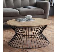 Jersey Coffee Table 79cm - Round - Oak