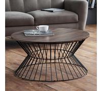 Jersey Coffee Table - 79cm - Round - Walnut