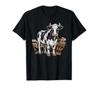 Jersey Cow Dairy Farmer Who Loves Brown Cows Cream Cattle T-Shirt