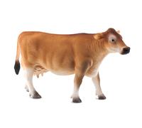 Jersey Cow Toy Realistic Farm Animal Figurine