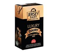 Jersey Dairy Luxury Soft Ice Cream & Thickshake Mix - 1 L Carton, Creamy Premium Ice Cream Base